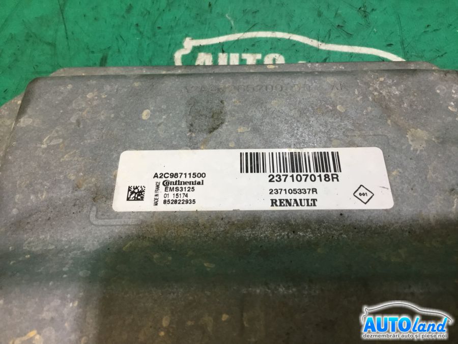 Calculator ECU Motor DACIA SANDERO 2008-2025 Cod 237107018R