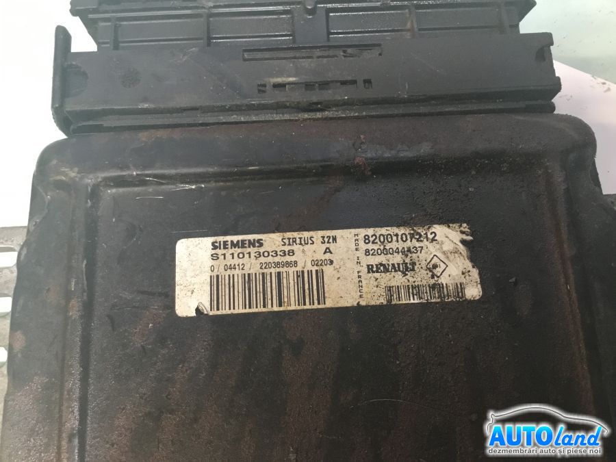 Calculator ECU Motor DACIA SUPERNOVA 2000-2003 Cod 8200107212