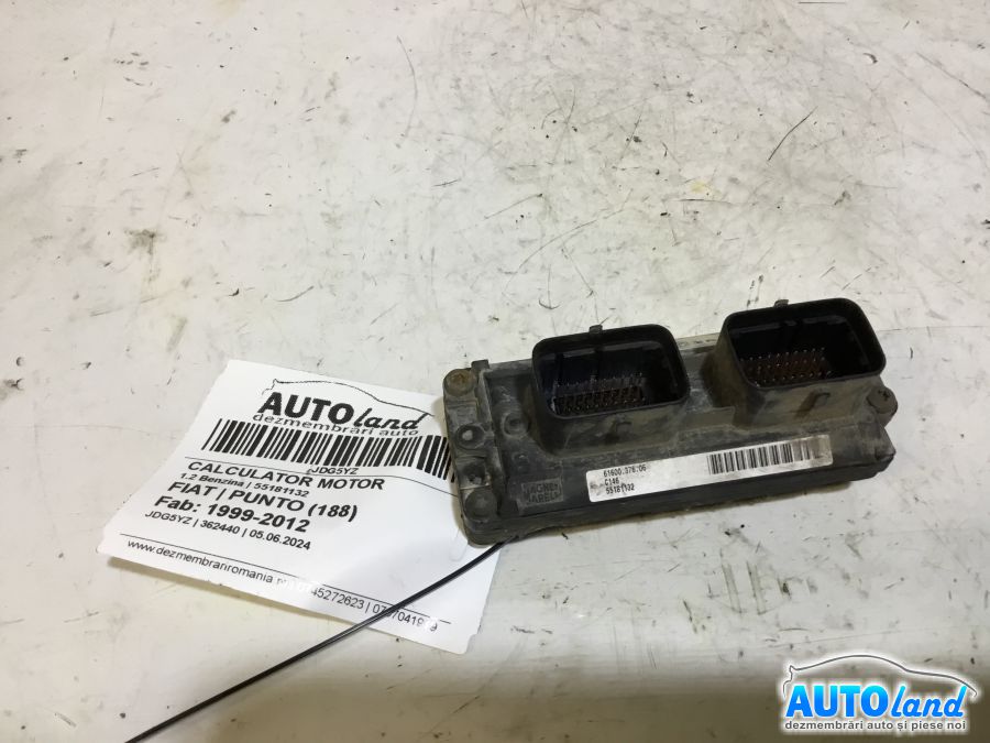 Calculator ECU Motor FIAT PUNTO (188) 1999-2012 Cod 55181132
