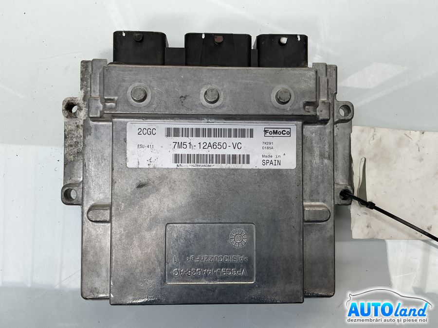 Calculator ECU Motor FORD C-MAX 2007-2025 Cod 7M5112A650VC