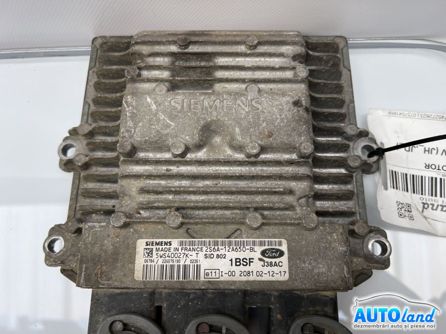 Calculator ECU Motor FORD FIESTA V (JH_,JD_) 2001-2025 Cod 2S6A12A650BL