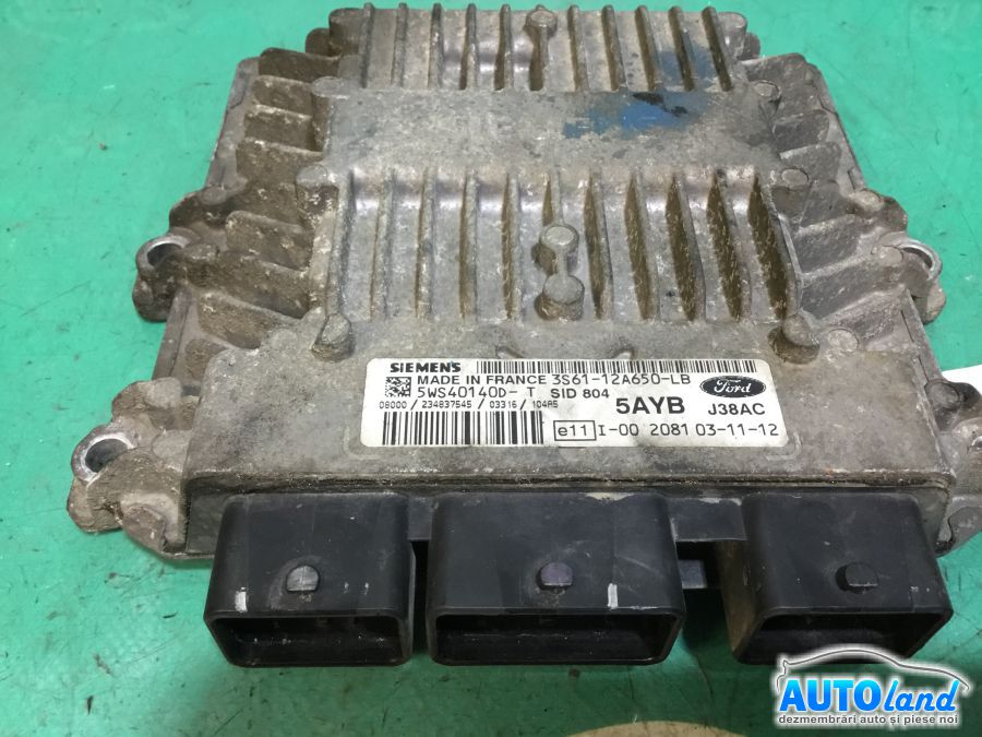 Calculator ECU Motor FORD FIESTA V (JH_,JD_) 2001-2025 Cod 3S6112A650LB