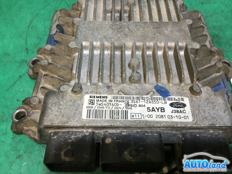 Calculator ECU Motor FORD FIESTA V (JH_,JD_) 2001-2025 Cod 3S6112A650LB