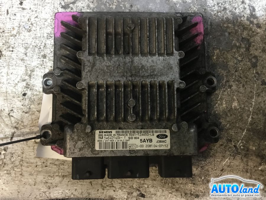 Calculator ECU Motor FORD FIESTA V (JH_,JD_) 2001-2025 Cod 3S6112A650LB