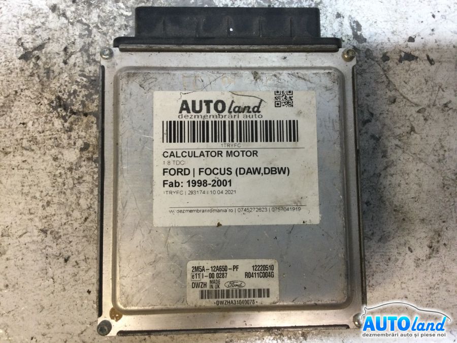 Calculator ECU Motor FORD FOCUS (DAW,DBW) 1998-2001 Cod 2M5A12A650PF