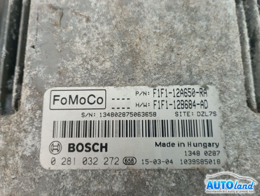 Calculator Ecu Motor FORD FOCUS III 2011-2026 Cod F1F112A650RA