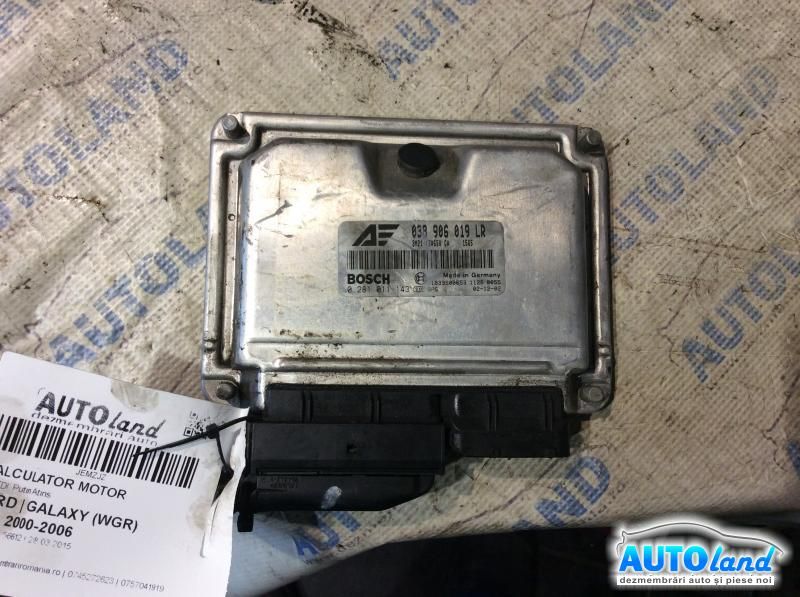 Calculator ECU Motor FORD GALAXY (WGR) 2000-2006 Cod 038906019LR