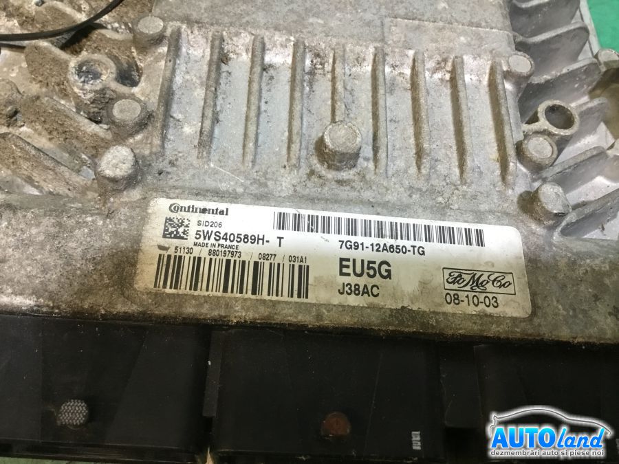 Calculator ECU Motor FORD GALAXY (WGR) 2006-2025 Cod 7G9112A650TG