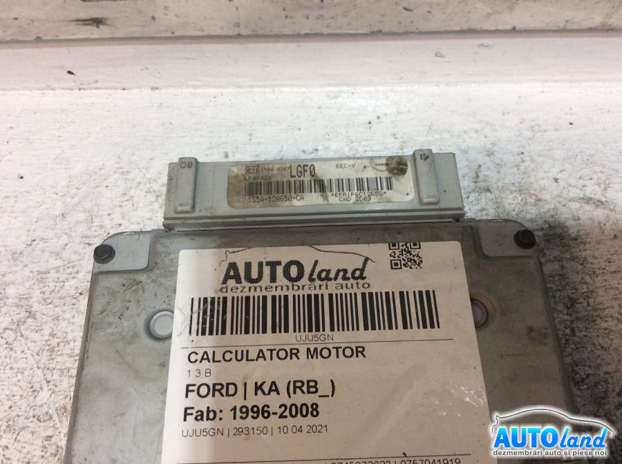 Calculator ECU Motor FORD KA (RB_) 1996-2008 Cod 1S5A12A650CA