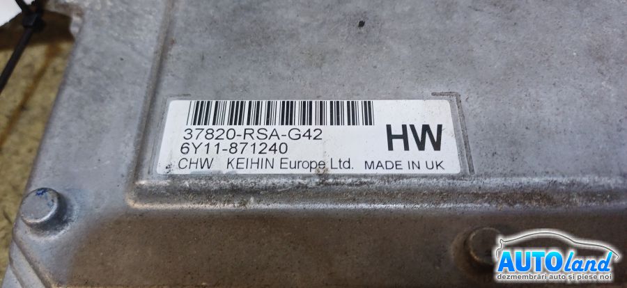 Calculator Ecu Motor HONDA CIVIC VI 2001-2005 Cod 37820RSAG42
