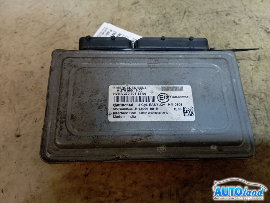Calculator Ecu Motor MERCEDES-BENZ B-CLASS (W246) 2011-2025 Cod A2709001900