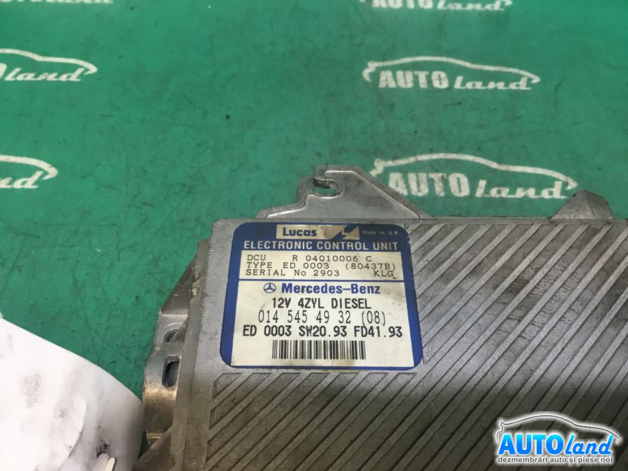 Calculator ECU Motor MERCEDES-BENZ C-CLASS (W202) 1993-2000 Cod 0145454932