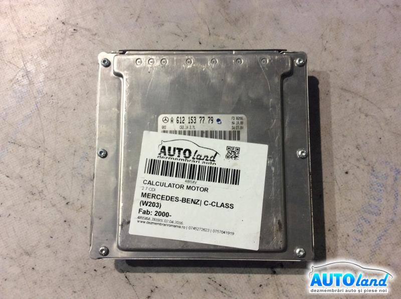 Calculator ECU Motor MERCEDES-BENZ C-CLASS (W203) 2000-2025 Cod A6121537779