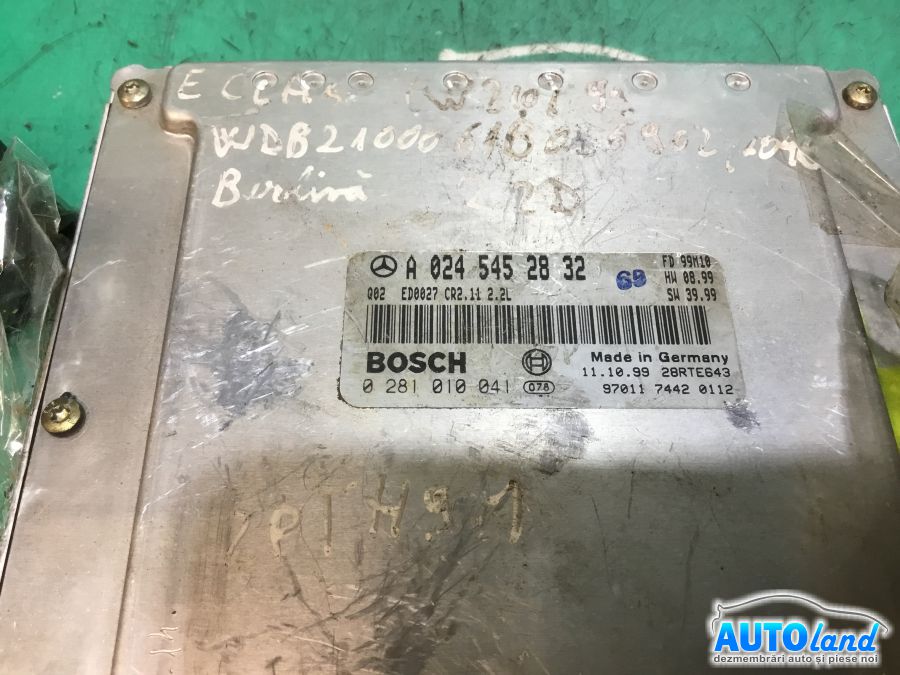 Calculator ECU Motor MERCEDES-BENZ E-CLASS (W210) 1995-2002 Cod A0245452832