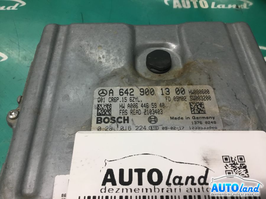 Calculator ECU Motor MERCEDES-BENZ E-CLASS (W212) 2009-2025 Cod A6429001300