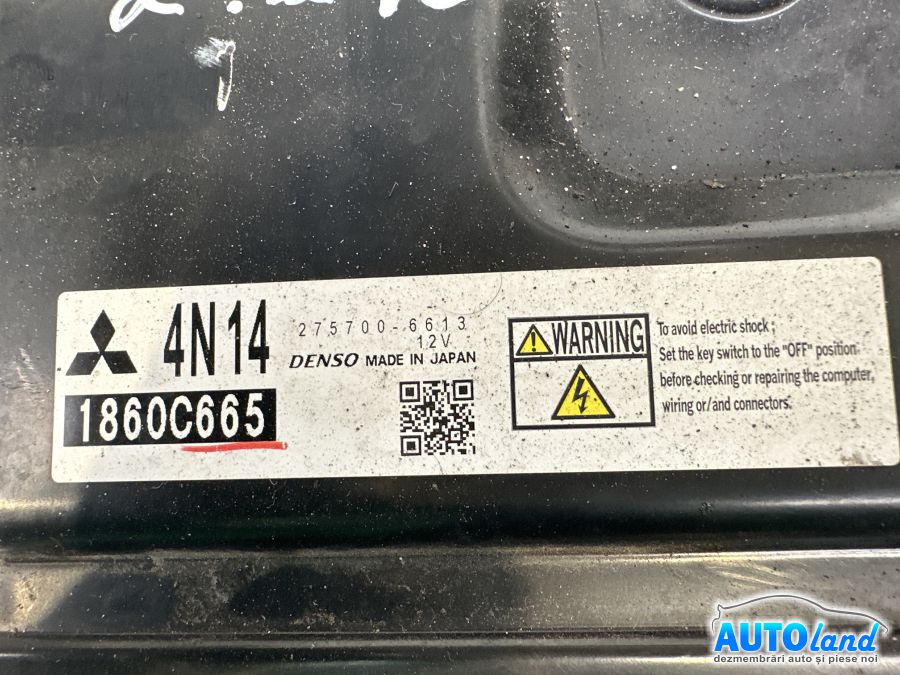 Calculator Ecu Motor MITSUBISHI ASX (GAW) 2010-2025 Cod 1860C665