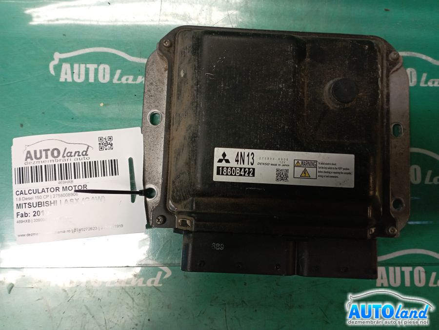 Calculator ECU Motor MITSUBISHI ASX (GAW) 2010-2025 Cod 2758008906