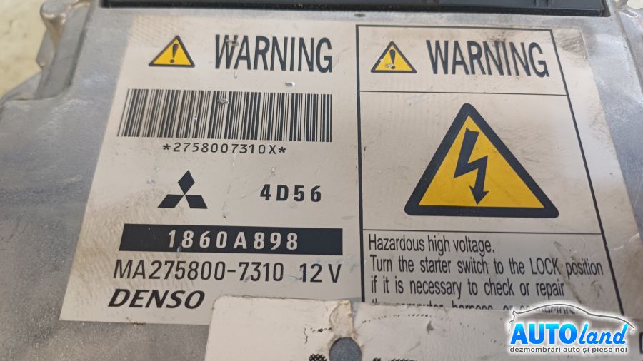 Calculator ECU Motor MITSUBISHI L 200 2006-2025 Cod 1860A898