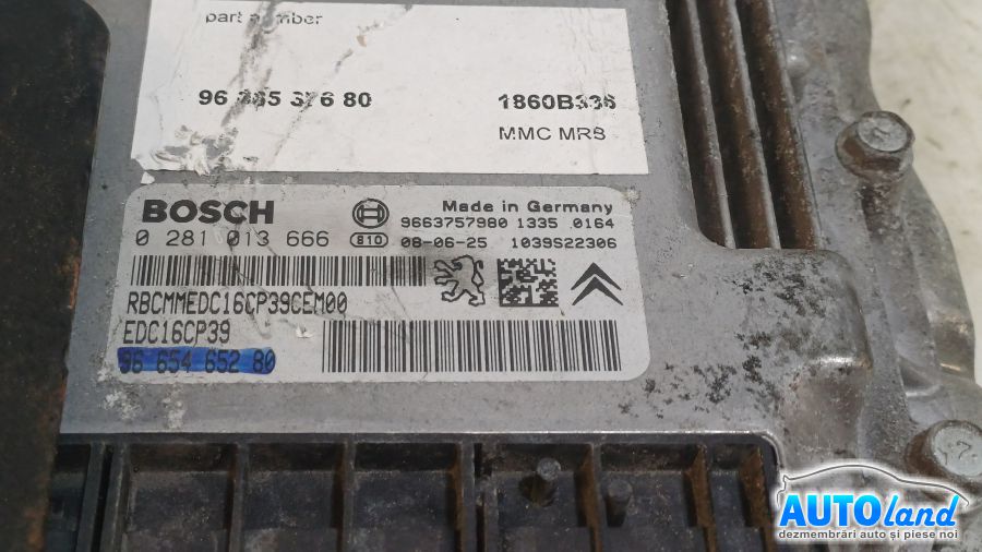 Calculator Ecu Motor MITSUBISHI OUTLANDER 2006-2025 Cod 9663757980