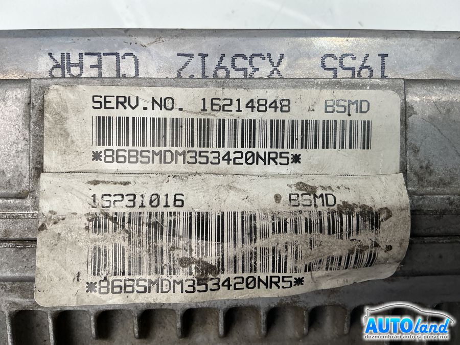 Calculator ECU Motor NEIDENTIFICAT NEIDENTIFICAT 2000-2025 Cod 16214848