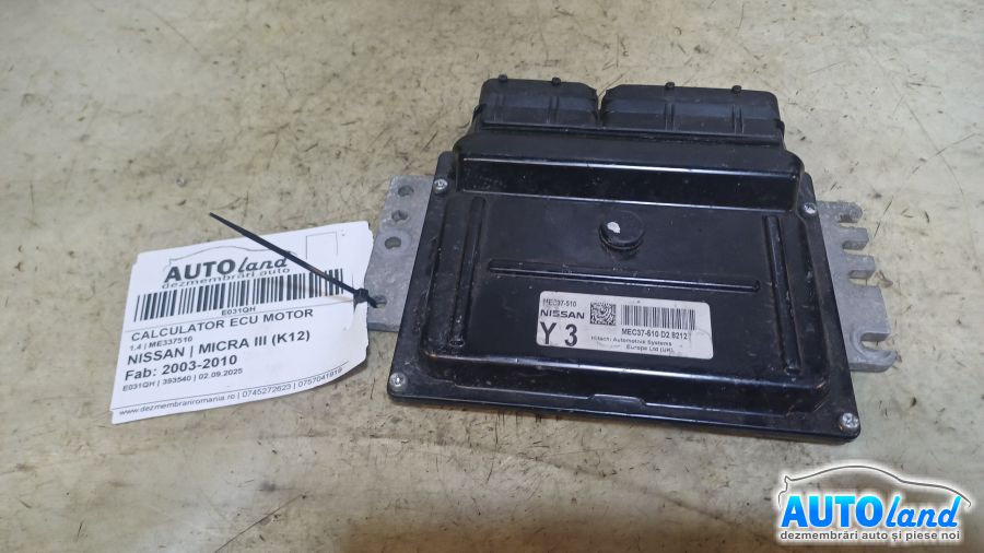 Calculator Ecu Motor NISSAN MICRA III (K12) 2003-2010 Cod ME337510