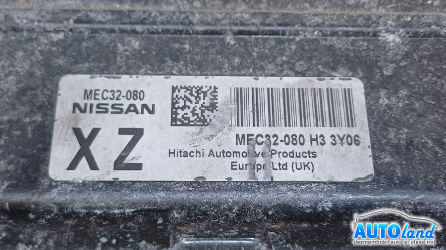 Calculator Ecu Motor NISSAN MICRA III (K12) 2003-2010 Cod MEC32080