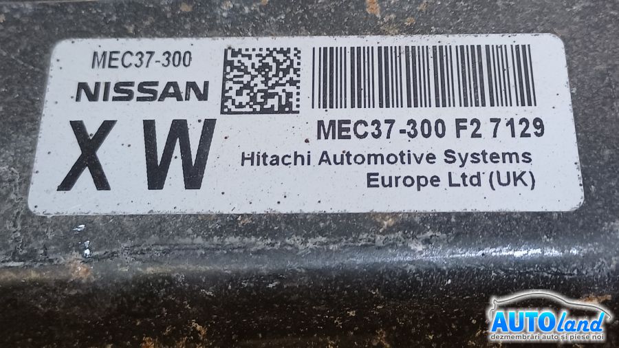 Calculator Ecu Motor NISSAN MICRA III (K12) 2003-2010 Cod MEC37300