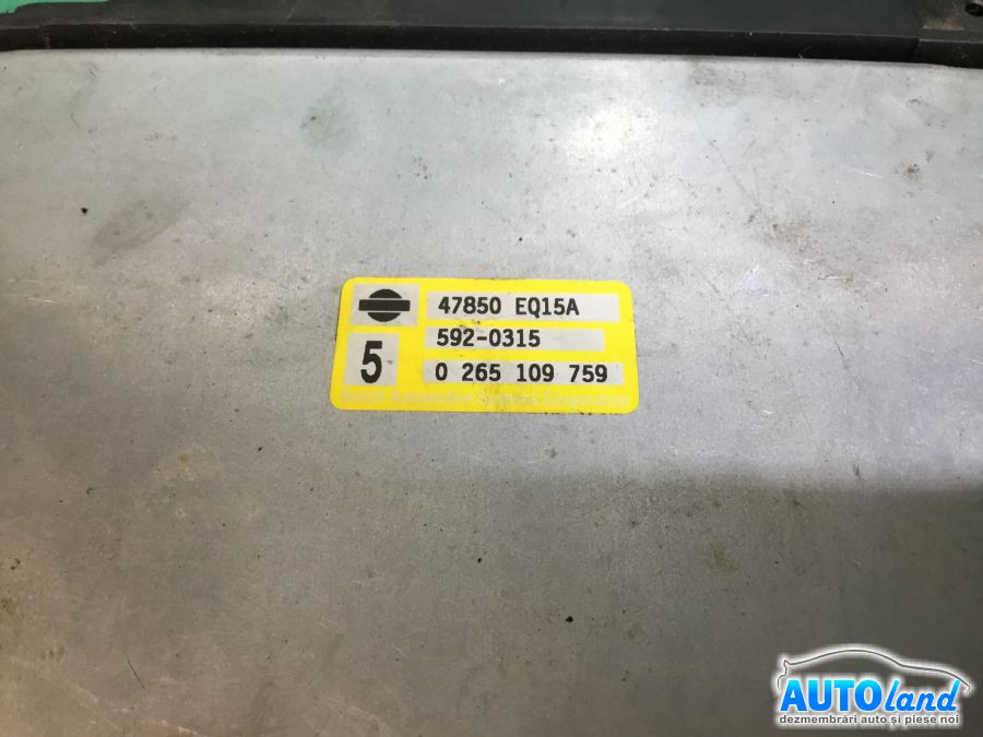 Calculator ECU Motor NISSAN X-TRAIL (T30) 2001-2025 Cod 0265109759