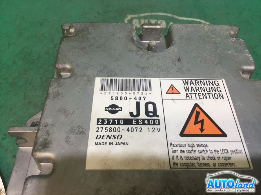 Calculator ECU Motor NISSAN X-TRAIL (T30) 2001-2025 Cod 23710ES400
