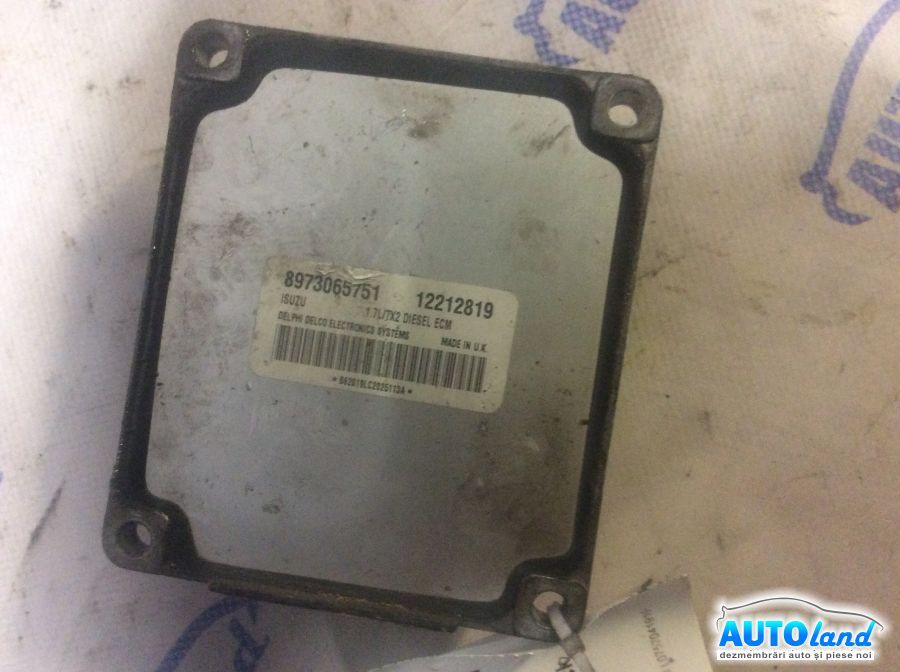Calculator ECU Motor OPEL ASTRA G hatchback (F48_,F08_) 1998-2009 Cod 12212819