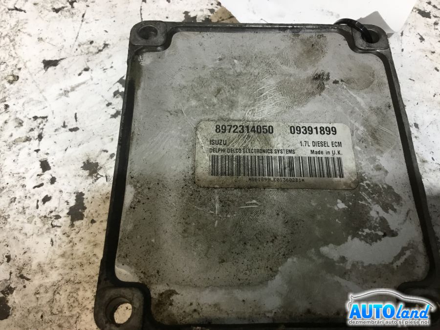 Calculator ECU Motor OPEL ASTRA G hatchback (F48_,F08_) 1998-2009 Cod 8972314050