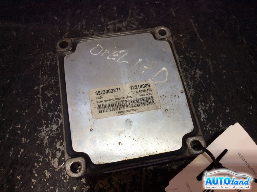 Calculator ECU Motor OPEL ASTRA G hatchback (F48_,F08_) 1998-2009 Cod 8973003271