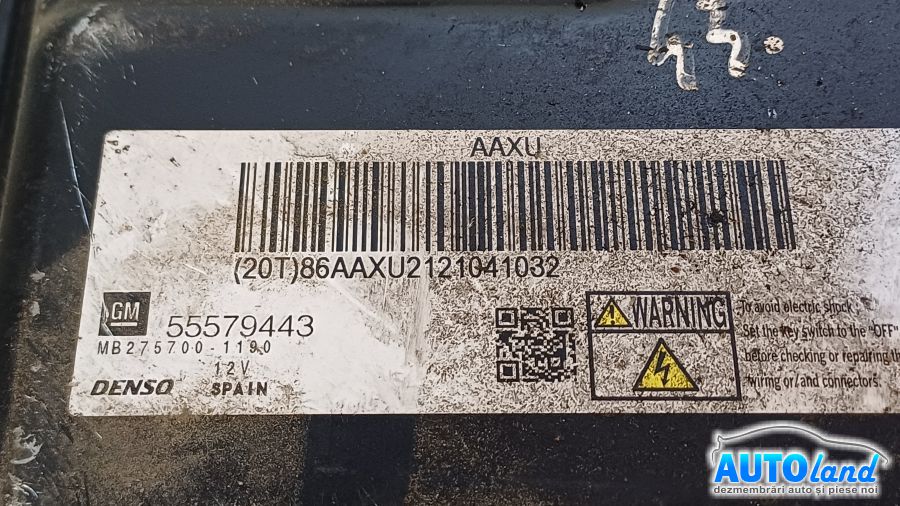 Calculator Ecu Motor OPEL ASTRA J hatchback 2009-2026 Cod 55579443