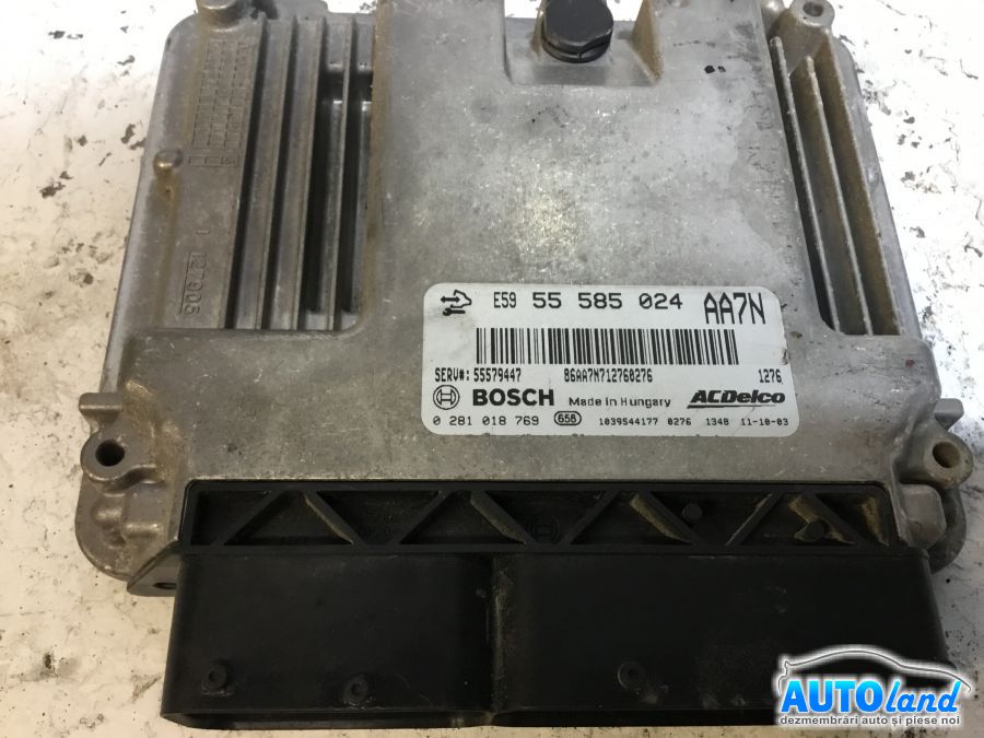 Calculator ECU Motor OPEL INSIGNIA 2008-2025 Cod 55585024