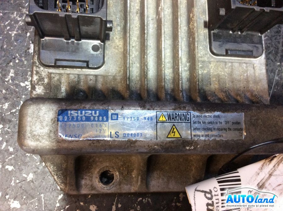 Calculator ECU Motor OPEL MERIVA 2003-2010 Cod 1125000163