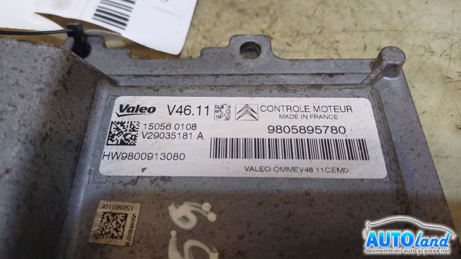 Calculator Ecu Motor PEUGEOT 2008 2013-2025 Cod 9805895780