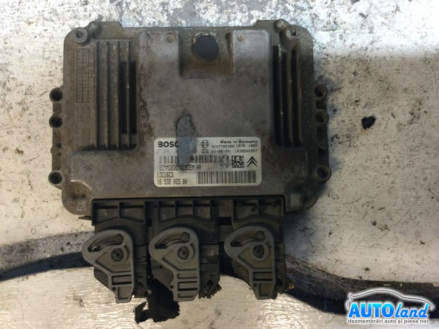 Calculator ECU Motor PEUGEOT 206 hatchback (2A/C) 1998-2025 Cod 9653202580