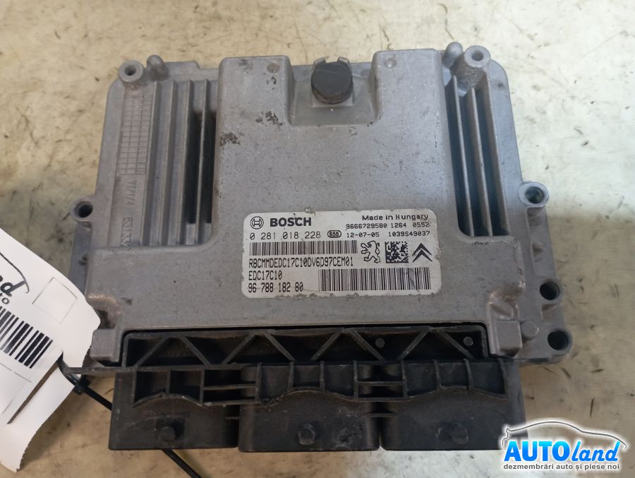 Calculator Ecu Motor PEUGEOT 207 SW (WK_) 2007-2025 Cod 9678818280