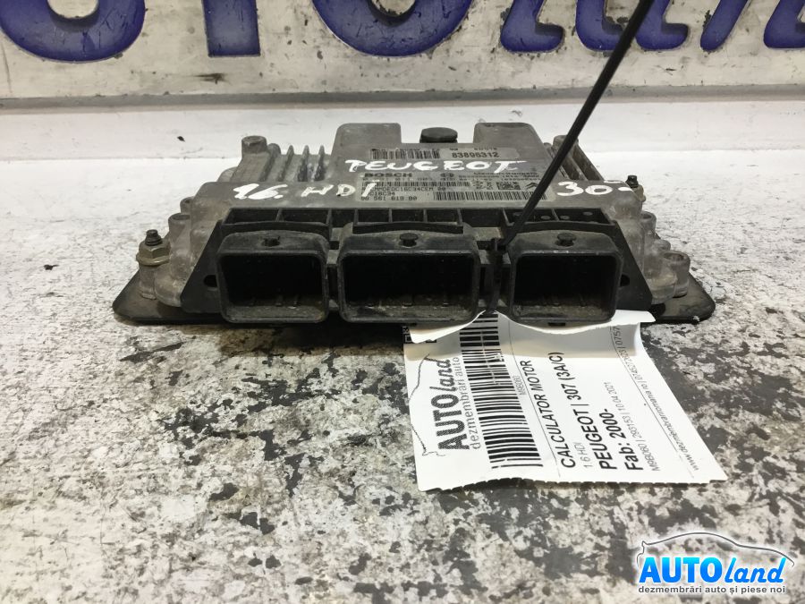 Calculator ECU Motor PEUGEOT 307 (3A/C) 2000-2025 Cod 9656161980
