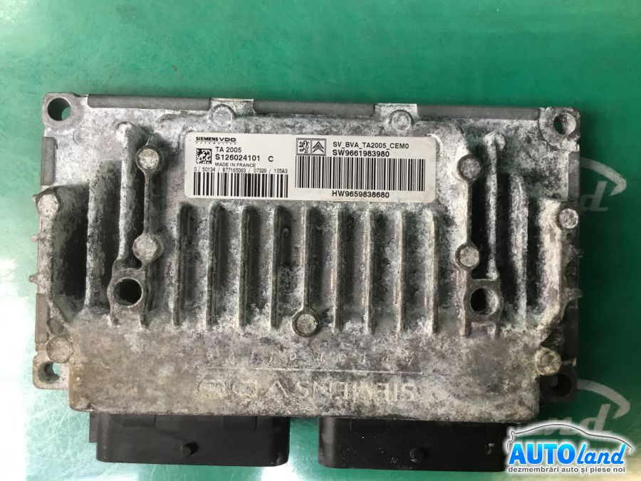 Calculator ECU Motor PEUGEOT 308 (4A_,4C_) 2007-2025 Cod 9661983980