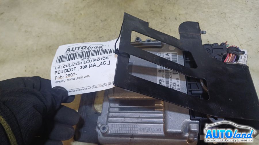 Calculator Ecu Motor PEUGEOT 308 (4A_,4C_) 2007-2025 Cod 9664618080
