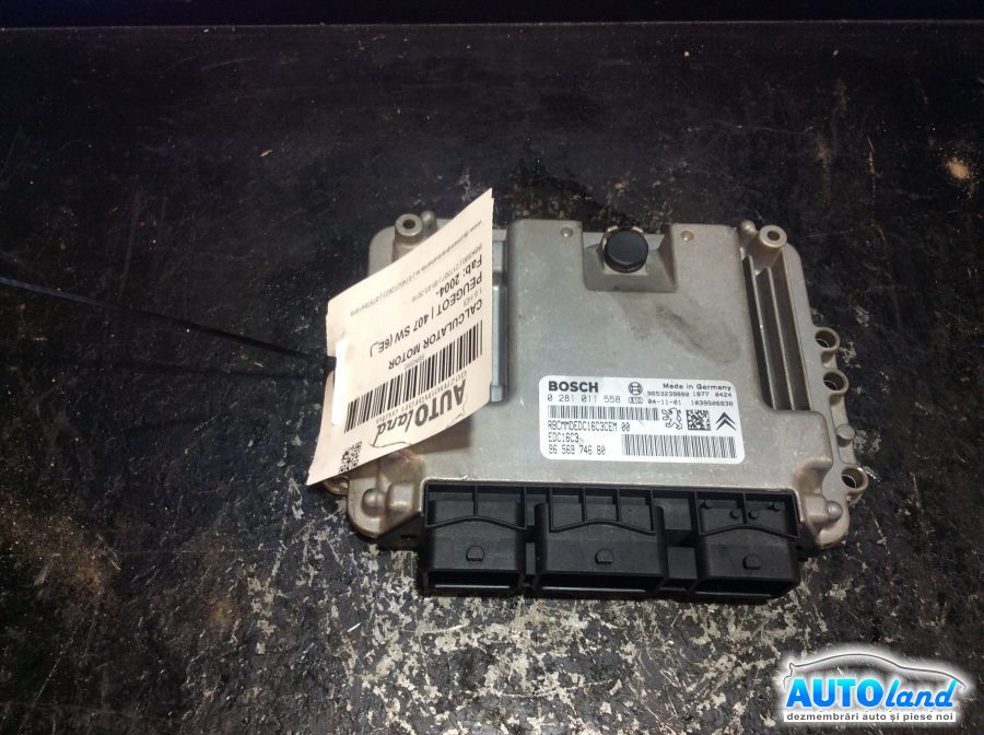 Calculator ECU Motor PEUGEOT 407 SW (6E_) 2004-2025 Cod 9653239880