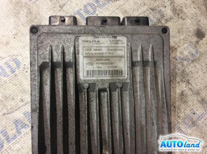 Calculator ECU Motor RENAULT CLIO II 1998-2001 Cod 8200222917