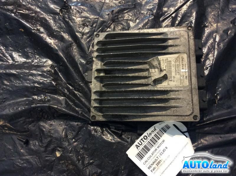 Calculator ECU Motor RENAULT CLIO II 2001-2026 Cod 8200331477