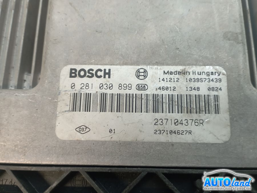 Calculator Ecu Motor RENAULT CLIO IV 2012-2026 Cod 237104376R