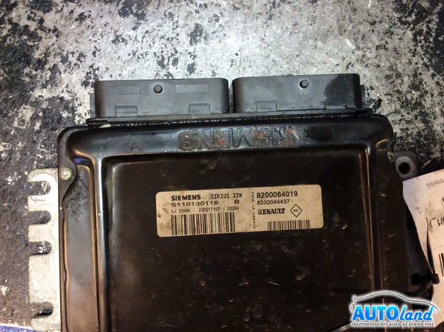 Calculator ECU Motor RENAULT KANGOO (KC0/1_) 1997-2025