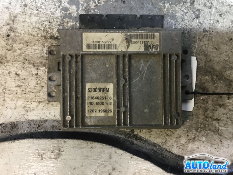 Calculator ECU Motor RENAULT LAGUNA I (B56_,556_) 1993-2001 Cod 8200153997