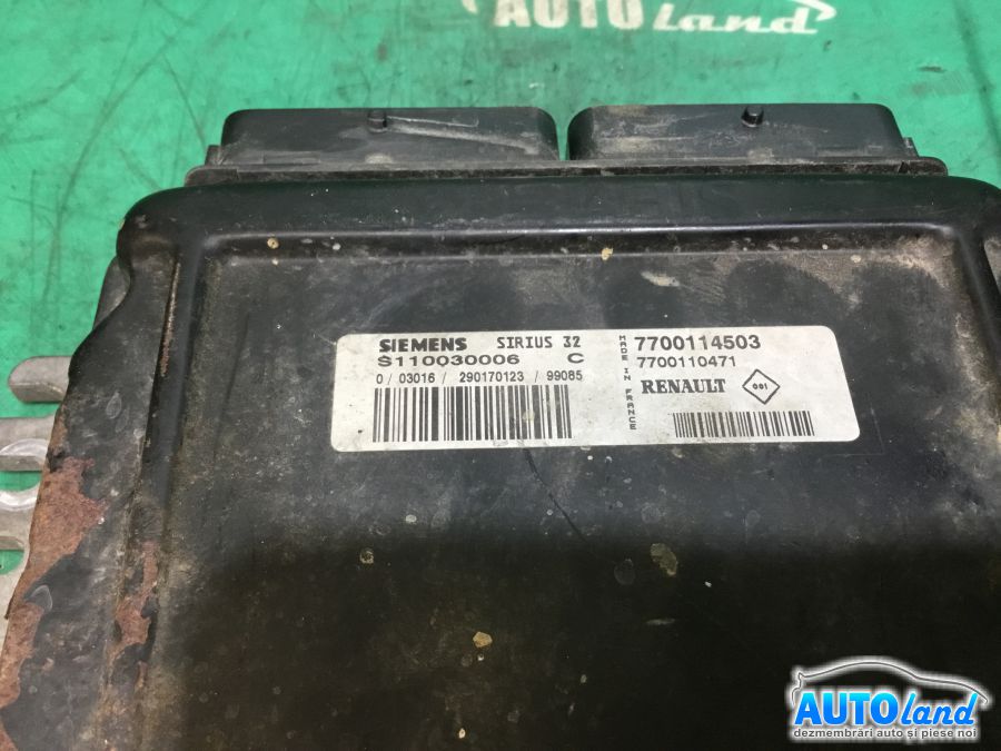 Calculator ECU Motor RENAULT MEGANE I (BA0/1_) 1996-2003 Cod 7700114503