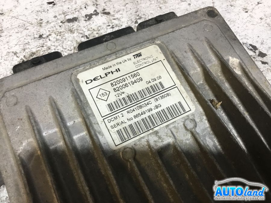 Calculator ECU Motor RENAULT MEGANE II (BM0/1_,CM0/1_) 2002-2026 Cod 8200911560