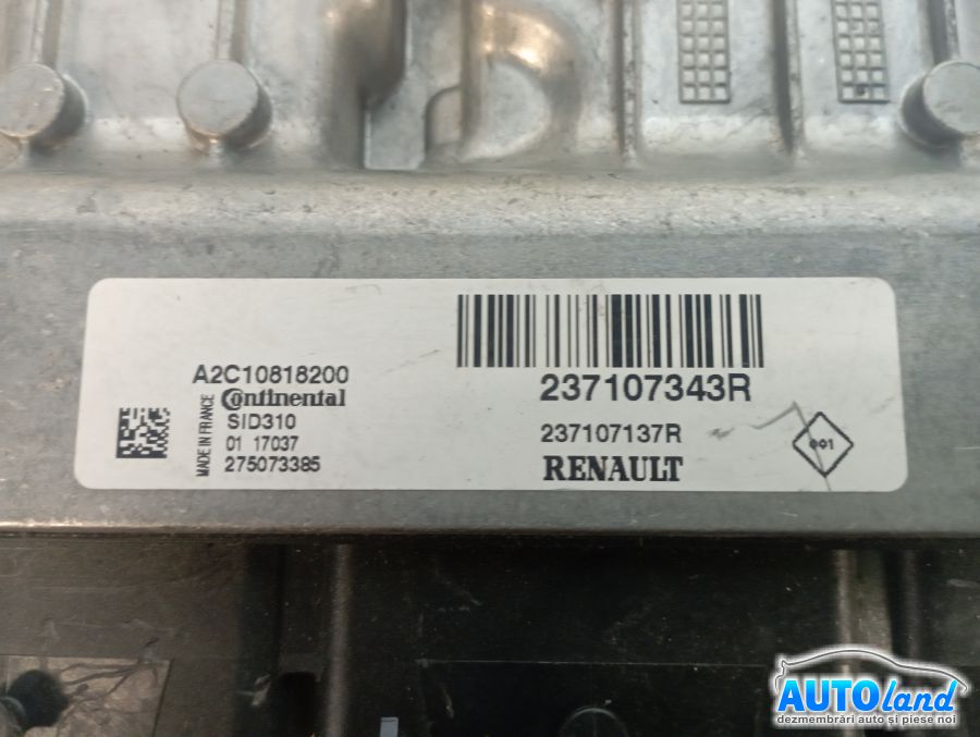 Calculator Ecu Motor RENAULT MEGANE IV 2016-2026 Cod 237107343R